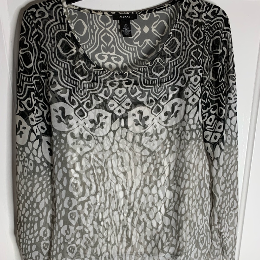 Alfani top with attached camisole
